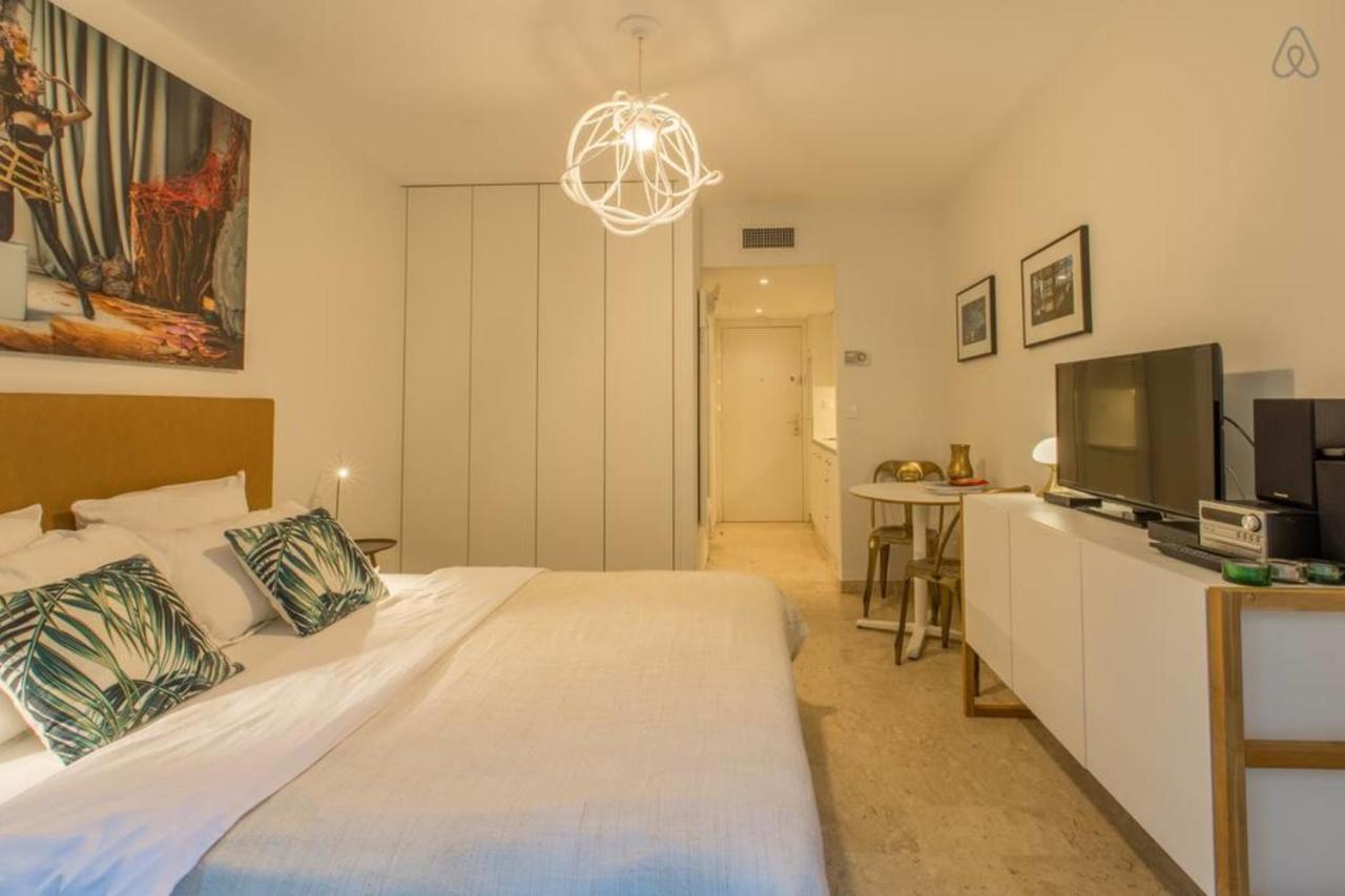 Centre Promenade With Terrace Next To The Sea In The Pedestrian Area Apartment Nice Bagian luar foto