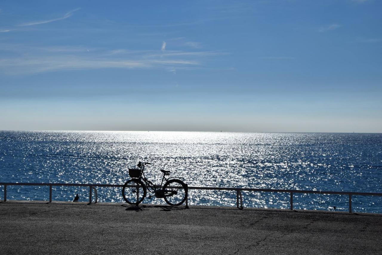Centre Promenade With Terrace Next To The Sea In The Pedestrian Area Apartment Nice Bagian luar foto